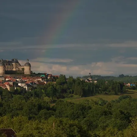 Pensjonat La Roulotte De La Maison Du Bonheur Anlhiac